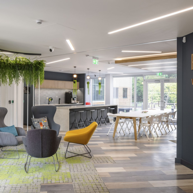Pure Offices reception
