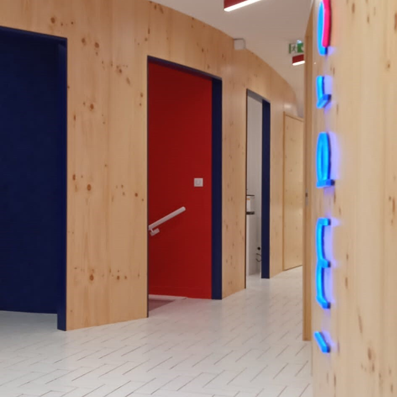 Clinic review rooms