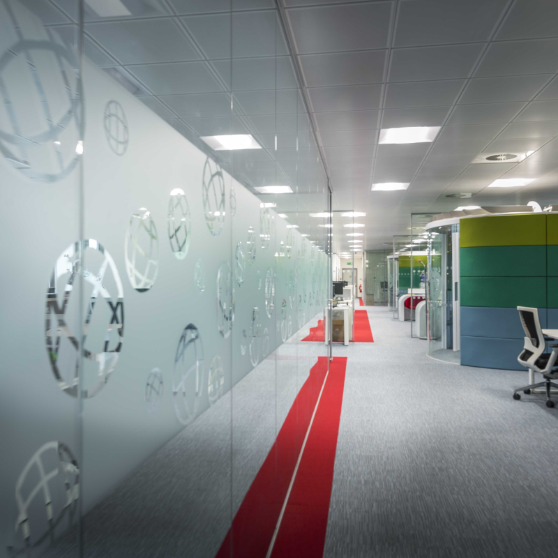 Corridor inside Pearson Vue